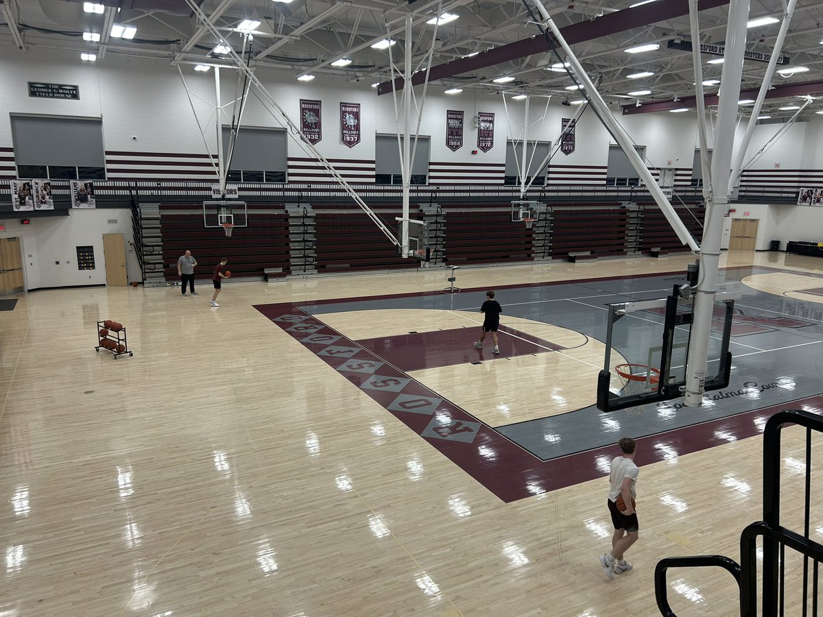 It’s 630 in the morning and we have four kids perfecting their game. So incredibly proud of these four young men for setting a new standard in what dedication and grit looks like.