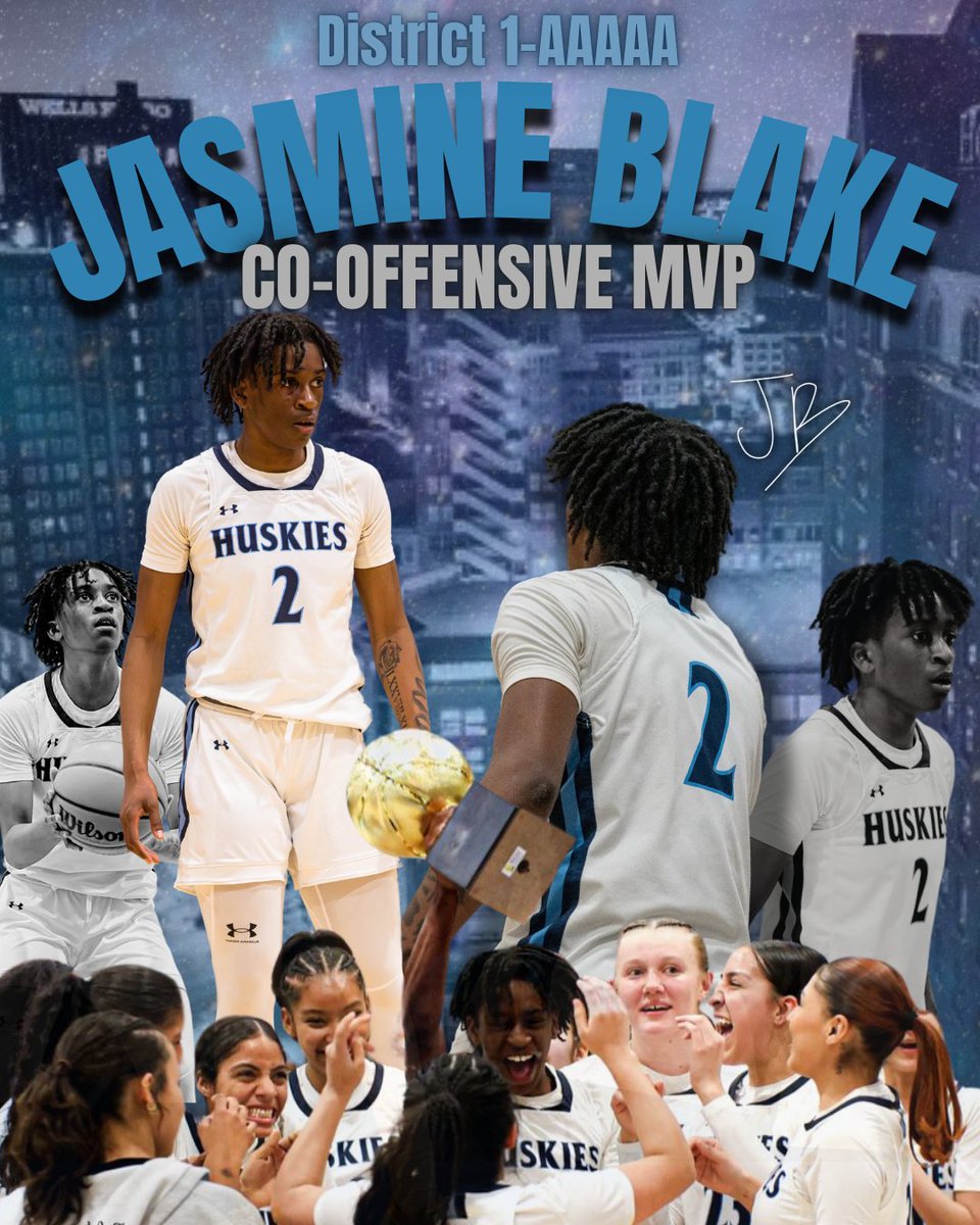 Eric Weaver (@coachbigweave) on Twitter photo Congrats to <a href="/CHSLadyHuskies/">LadyHuskiesHoops</a> Senior <a href="/jblake2500/">JASMINE BLAKE</a> on being named 1-5A Co-Offensive MVP! Congrats to <a href="/CHSLadyHuskies/">LadyHuskiesHoops</a> Senior <a href="/jblake2500/">JASMINE BLAKE</a> on being named 1-5A Co-Offensive MVP!