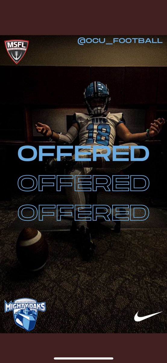 Damarcus McMeanss (@dmcmeanss) on Twitter photo After a great talk with <a href="/ScottHu36048162/">Scott Hurst</a> I’m blessed to receive an offer from <a href="/ocu_football/">Oakland City University Football</a> <a href="/JkyEdwards_/">“slimeto👎🏾”</a> <a href="/antwanbarnes7/">Antwan “Bully” Barnes⭐️</a> <a href="/CoachWhite225/">Kenneth White Jr</a> <a href="/Chris4_Johnson/">Christopher “THE JET” Johnson</a> <a href="/GumptownFanatic/">Gumptown Fanatics</a> <a href="/AL6AFootball/">Alabama6AFootball</a> AGTG🙏🏾✝️ After a great talk with <a href="/ScottHu36048162/">Scott Hurst</a> I’m blessed to receive an offer from <a href="/ocu_football/">Oakland City University Football</a> <a href="/JkyEdwards_/">“slimeto👎🏾”</a> <a href="/antwanbarnes7/">Antwan “Bully” Barnes⭐️</a> <a href="/CoachWhite225/">Kenneth White Jr</a> <a href="/Chris4_Johnson/">Christopher “THE JET” Johnson</a> <a href="/GumptownFanatic/">Gumptown Fanatics</a> <a href="/AL6AFootball/">Alabama6AFootball</a> AGTG🙏🏾✝️