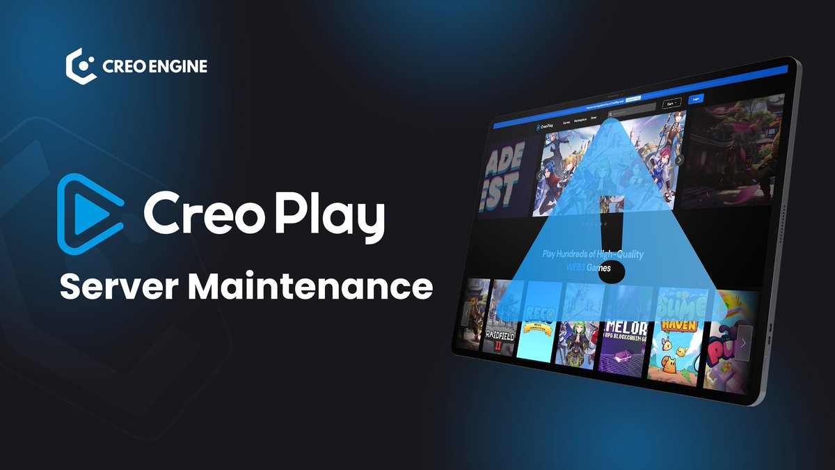 Dear Creoplay users,

Creoplay.app is currently undergoing maintenance to improve performance and ensure a smoother experience. Some features may be temporarily unavailable during this time.

We appreciate your patience and will update you once everything is back to