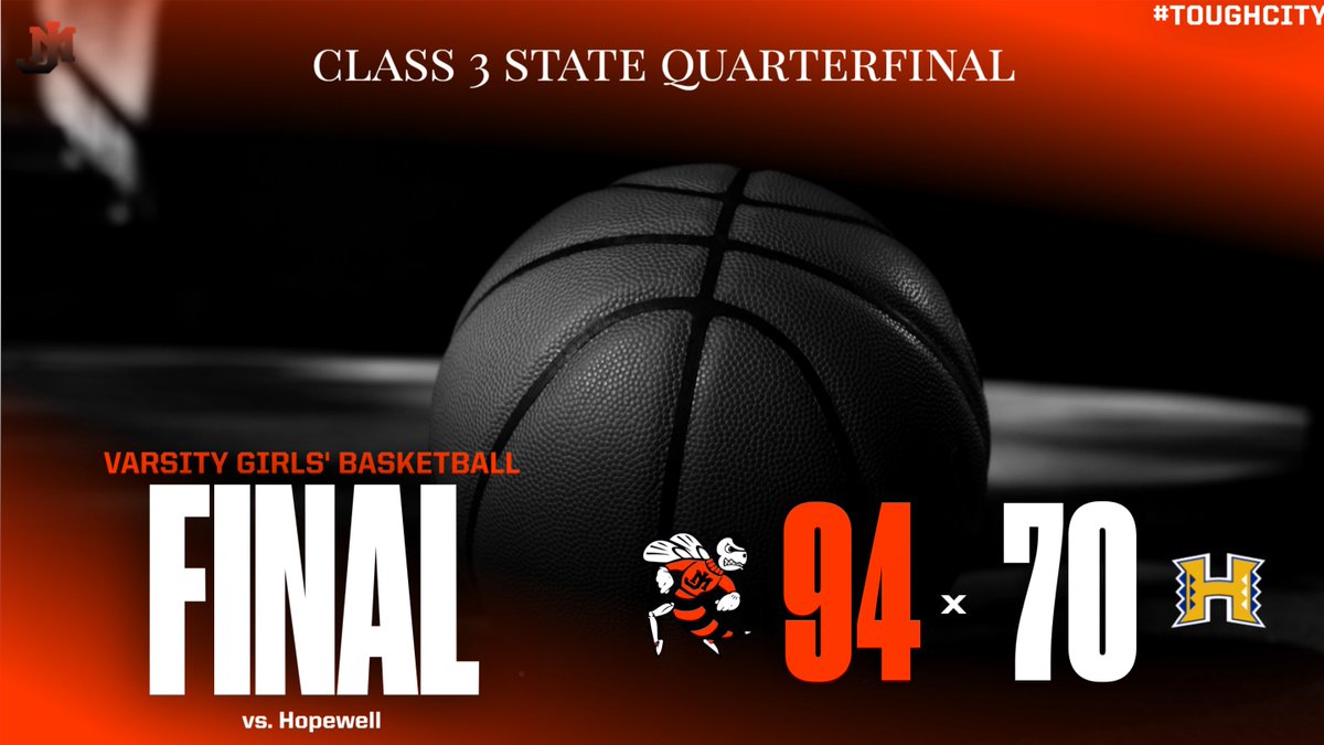 The Lady Jackets improve to 24-0 with a big win over Hopewell.  

JM will play Grafton on Friday in the State Semifinals.