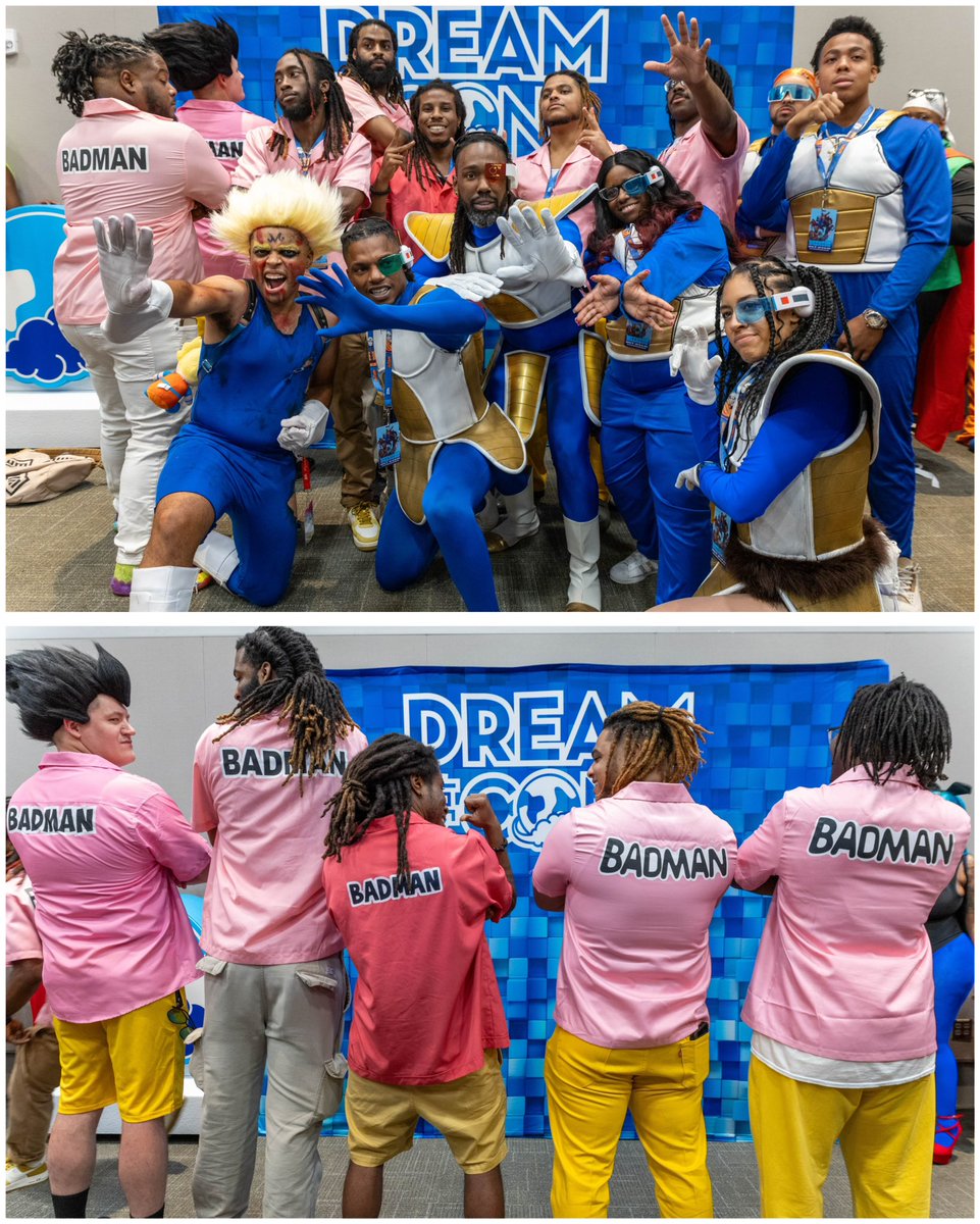 dreamconvention's tweet photo. The Journey Ends, but the Legacy Lives On! 🐉✨

From the first Kamehameha to the final showdown, #DragonBall has been a cornerstone of anime history. With Dragon Ball #Daima concluding its final episode, we’re celebrating the incredible impact through the fans who bring DB to life!

Shout out to everyone who showed out at the Dragon Ball Cosplay meetup last year 🔥

Tag who you see & drop a pic in the comments if you rocked a DB cosplay last year 🥳

📸 @topflight_580 @anianimates.bnphotos 

 #DreamCon #DragonBallCosplay