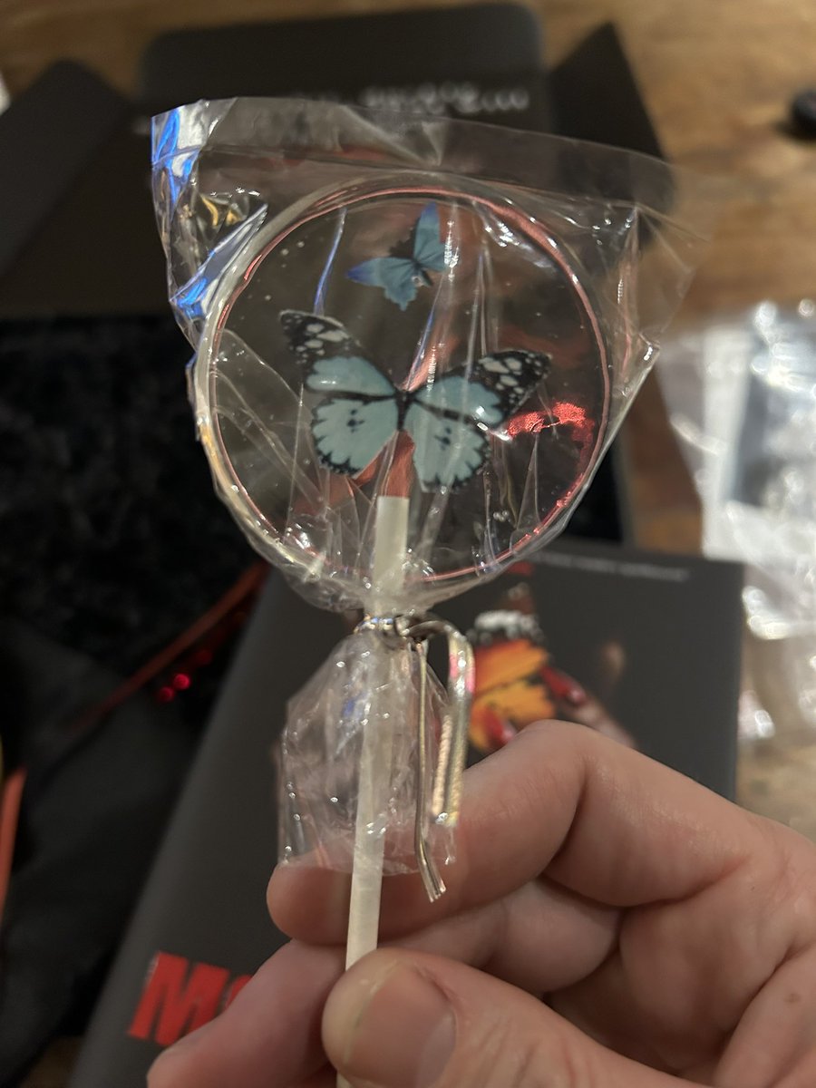 I had the pleasure of reading THEIR MONSTROUS HEARTS by Yigit Turhan a while back and lo and behold look what showed up today… Not pictured is the spring-loaded butterfly that literally flew out at me when I opened the box and nearly gave me a heart attack. #theirmonstroushearts