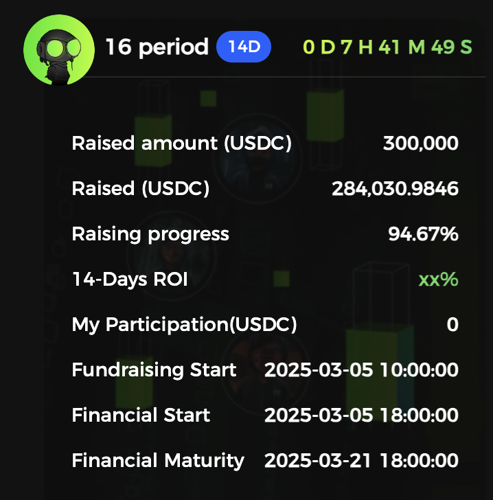 Match_SocialFi's tweet photo. The 16th Match AI Asset Management
⏰Fundraising start time:March 05, 2025, 2:00 (UTC)
💰 Raise Amount: 300,000 USDC
🔥With impressive past performance, participants have seen significant returns!
📈 AI-powered asset management strategies delivering astonishing profits!
Join now and start your wealth journey!
👉https://t.co/Q3y7egDuB4
#Match #MatchNFT #RFG #memecoin #AI