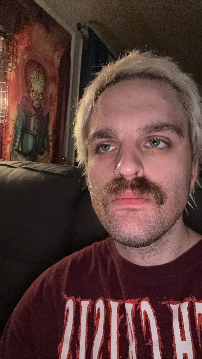 JakeEdge509's tweet image. Mustache in full effect