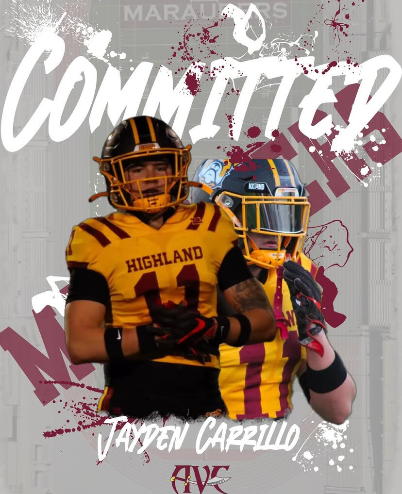 Jayden Carrillo from CIF Champion Highland High School. Straight tackling machine
#Committed #KillTheWill ⚔️