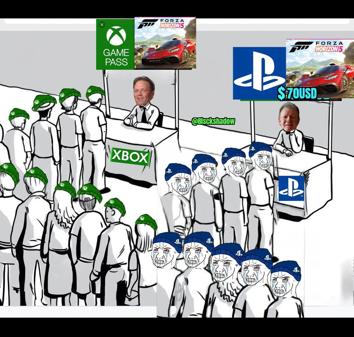 Nosotros presionamos Play.. Ellos presionas Pay…