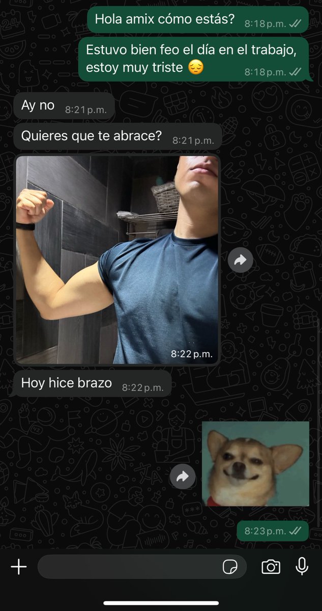 Oomf sabe levantar los ánimos 😮‍💨😮‍💨😮‍💨