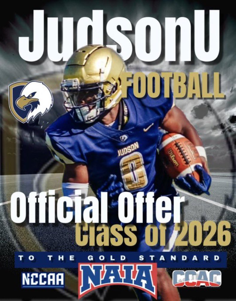 After a great conversation with <a href="/CoachSweeneyTBE/">Coach Sweeney</a> I’m blessed to receive my second offer from Judson University! <a href="/JudsonUfootball/">Judson Football</a> 

<a href="/jmhecklinski/">Joseph Hecklinski</a> @NE_Ok_HS_Sports <a href="/IndianaPreps/">Indiana Preps</a> <a href="/PrepRedzoneIN/">Prep Redzone Indiana</a> @DerekBertrand15