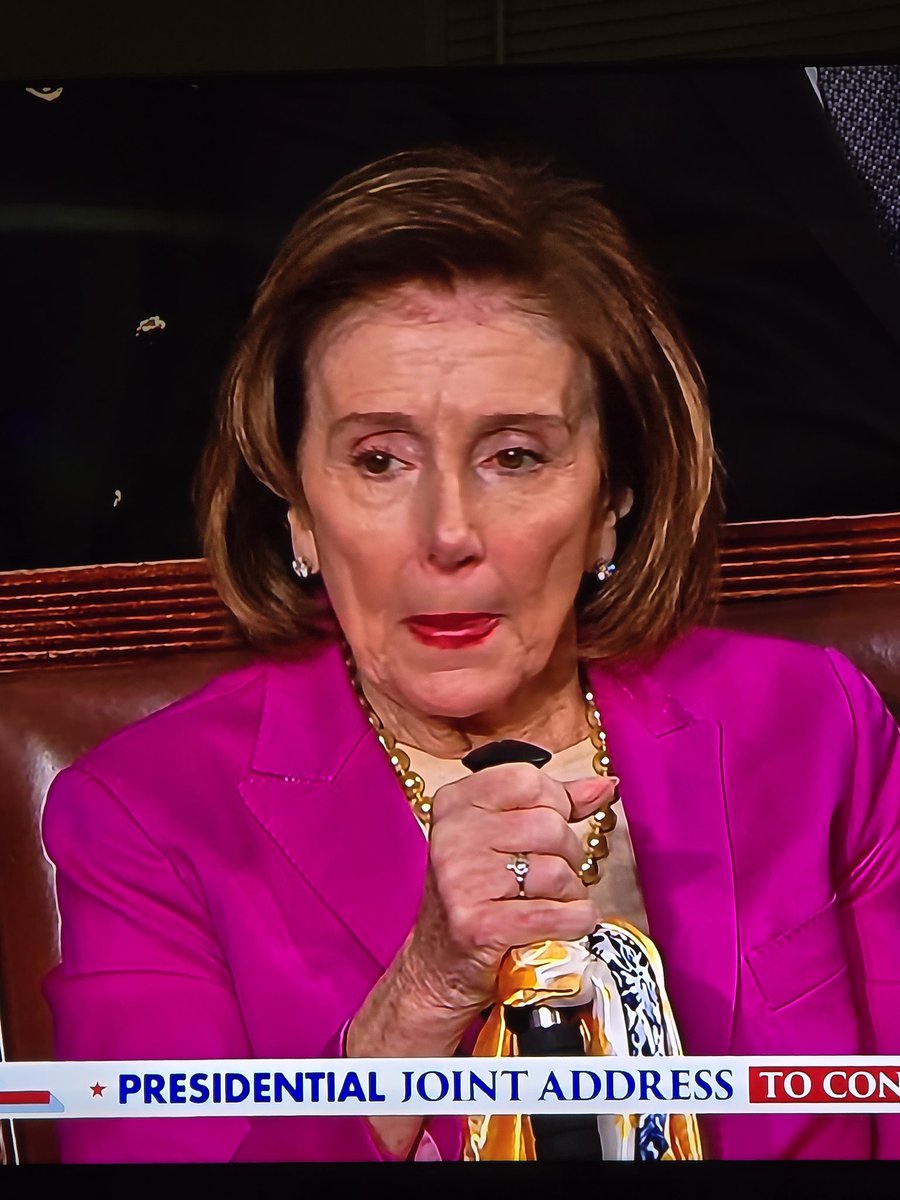 LangmanVince's tweet photo. President Trump has completely broken Crazy Nancy Pelosi https://t.co/dC5vWwQpSX