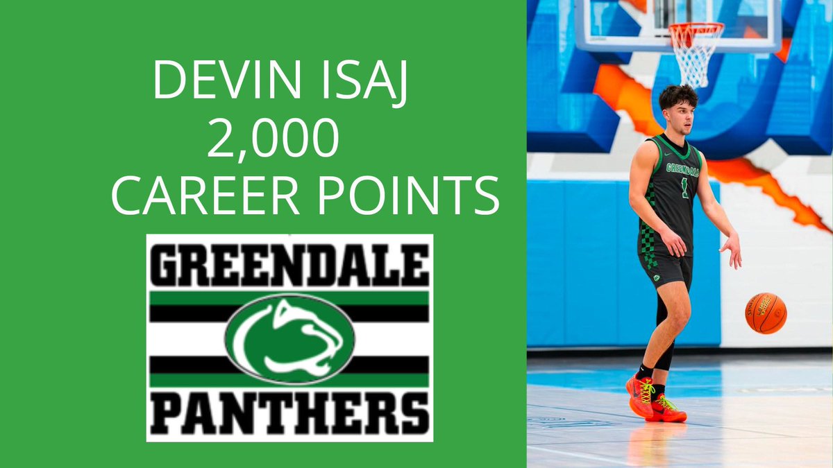 Panther Basketball (@greendalehoops) on Twitter photo Congratulations to Devin Isaj on reaching 2,000 points for his career! #Panthers #wisbb <a href="/devinisaj_/">Devin Isaj</a>
<a href="/WisBBYearbook/">Mark Miller</a> <a href="/PrepHoops_WI/">Prep Hoops Wisconsin</a> <a href="/ColtonWilson23/">Colton Wilson</a> <a href="/WisBCA/">WisBCA</a> Congratulations to Devin Isaj on reaching 2,000 points for his career! #Panthers #wisbb <a href="/devinisaj_/">Devin Isaj</a>
<a href="/WisBBYearbook/">Mark Miller</a> <a href="/PrepHoops_WI/">Prep Hoops Wisconsin</a> <a href="/ColtonWilson23/">Colton Wilson</a> <a href="/WisBCA/">WisBCA</a>