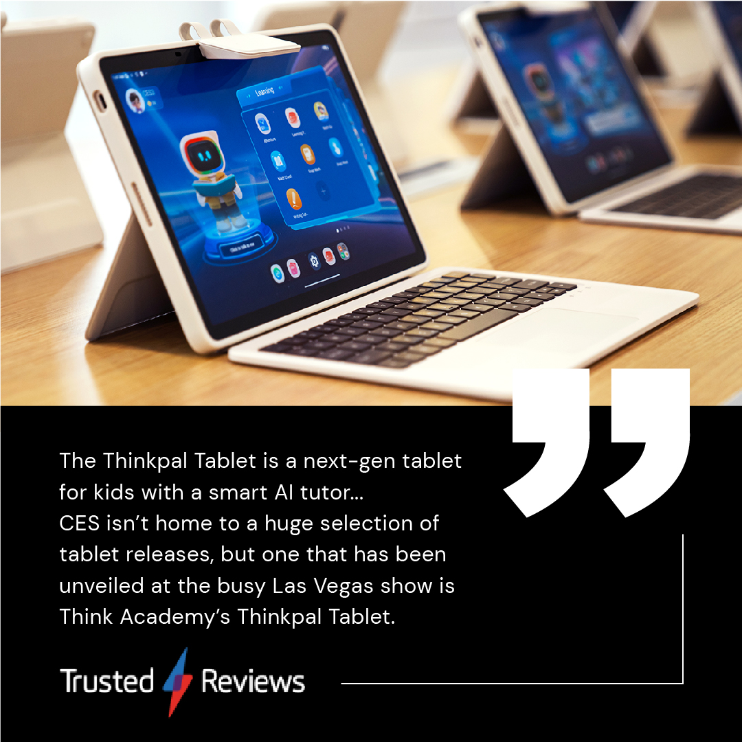 talpad_us's tweet photo. 🎉The TalPad has been honored with the Trusted Reviews CES Best in Show Award! 
At CES 2025, our TalPad stood out as a game-changer in the world of tablets. Unlike traditional entertainment-focused devices, TalPad is designed to revolutionize education for kids and parents alike. https://t.co/kQtXXXr3av