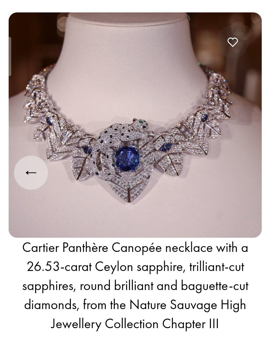 Cartier's Nature Sauvage High Jewellery Collection: A Look