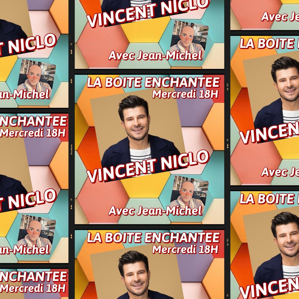 Vincent Niclo Est en tournée avec son
Bel Canto Tour,
Retrouvez le dans La Boite Enchantée ce mercredi à 18h avec Jean-Michel
à nouveau des albums de Vincent Niclo à Gagner !
sur vos appli 
Deezer, Orange Radio, We📷Radio, Simple Radio, Streamitter, Radio Lite, TuneIn