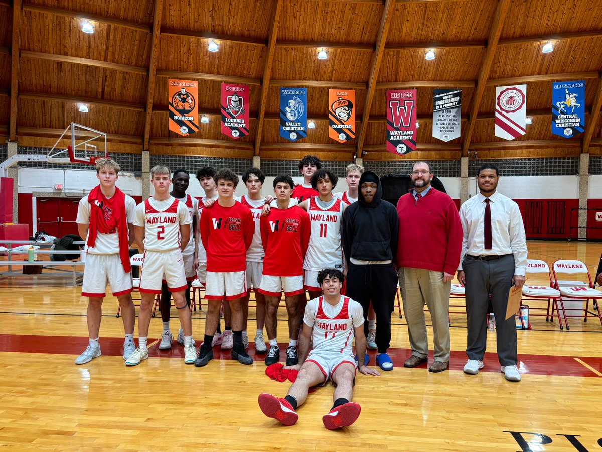 74-39 Big Red Win! Way to #RingTheBell