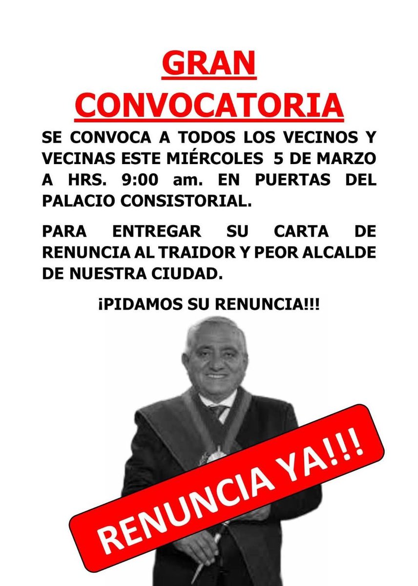 sopocachi_org's tweet photo. 📢 ¡¡ 𝗔𝗥𝗜𝗔𝗦 𝗥𝗘𝗡𝗨𝗡𝗖𝗜𝗔 𝗬𝗔 !! 📢 https://t.co/vA2s3zJkqS