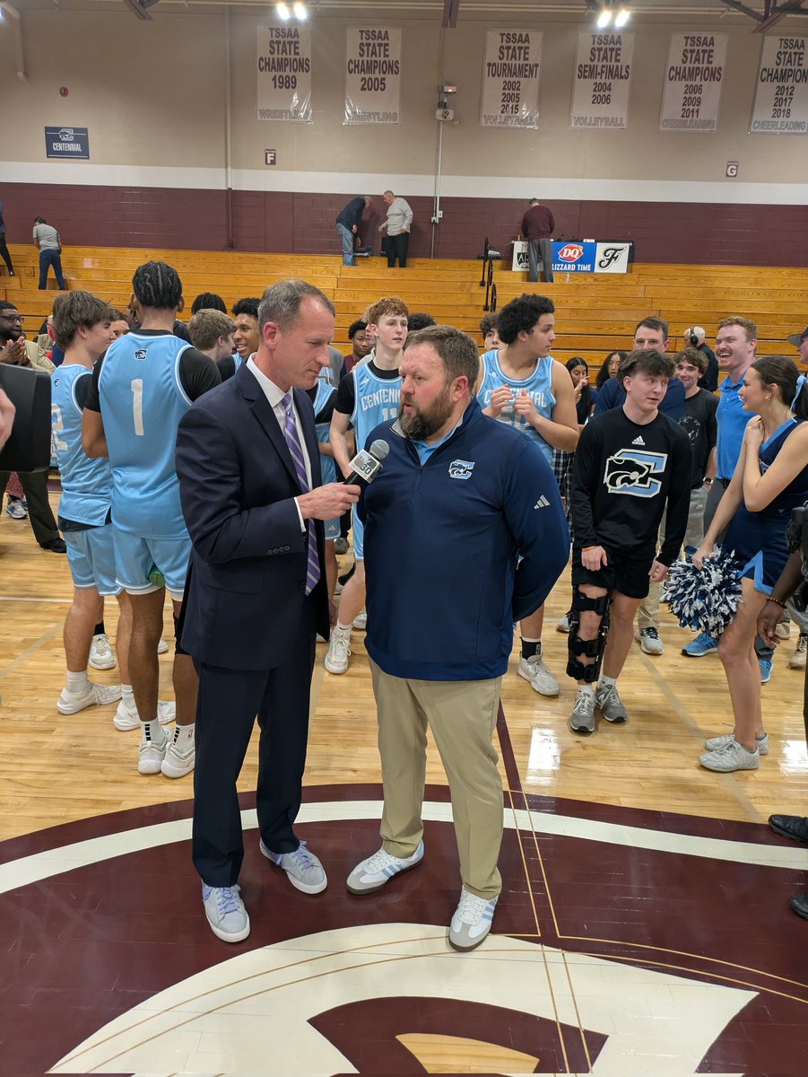 Centennial Athletics (@wcschsathletics) on Twitter photo Victory Interview! 56-46 <a href="/chs_cougars_bb/">Centennial Cougars Boys Basketball</a> <a href="/wcsCHS/">CentennialHighSchool</a> <a href="/CHSCAC/">Cougar Athletic Club</a> @chsptso Victory Interview! 56-46 <a href="/chs_cougars_bb/">Centennial Cougars Boys Basketball</a> <a href="/wcsCHS/">CentennialHighSchool</a> <a href="/CHSCAC/">Cougar Athletic Club</a> @chsptso