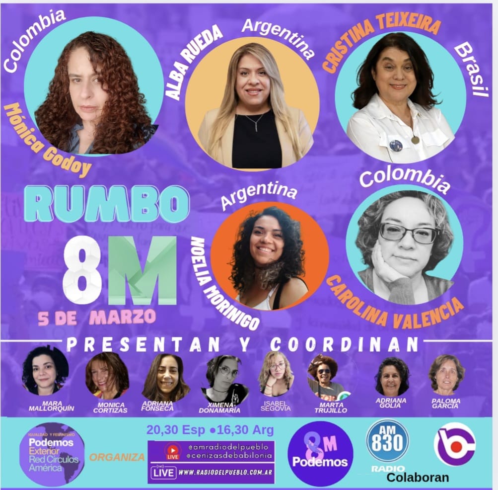 monigodoyf's tweet photo. Mañana estaré junto con otras feministas de Latinoamérica y España en esta conversación. Gracias a @macarovalenciab por la invitación 💜 https://t.co/wjHrYTuFHG