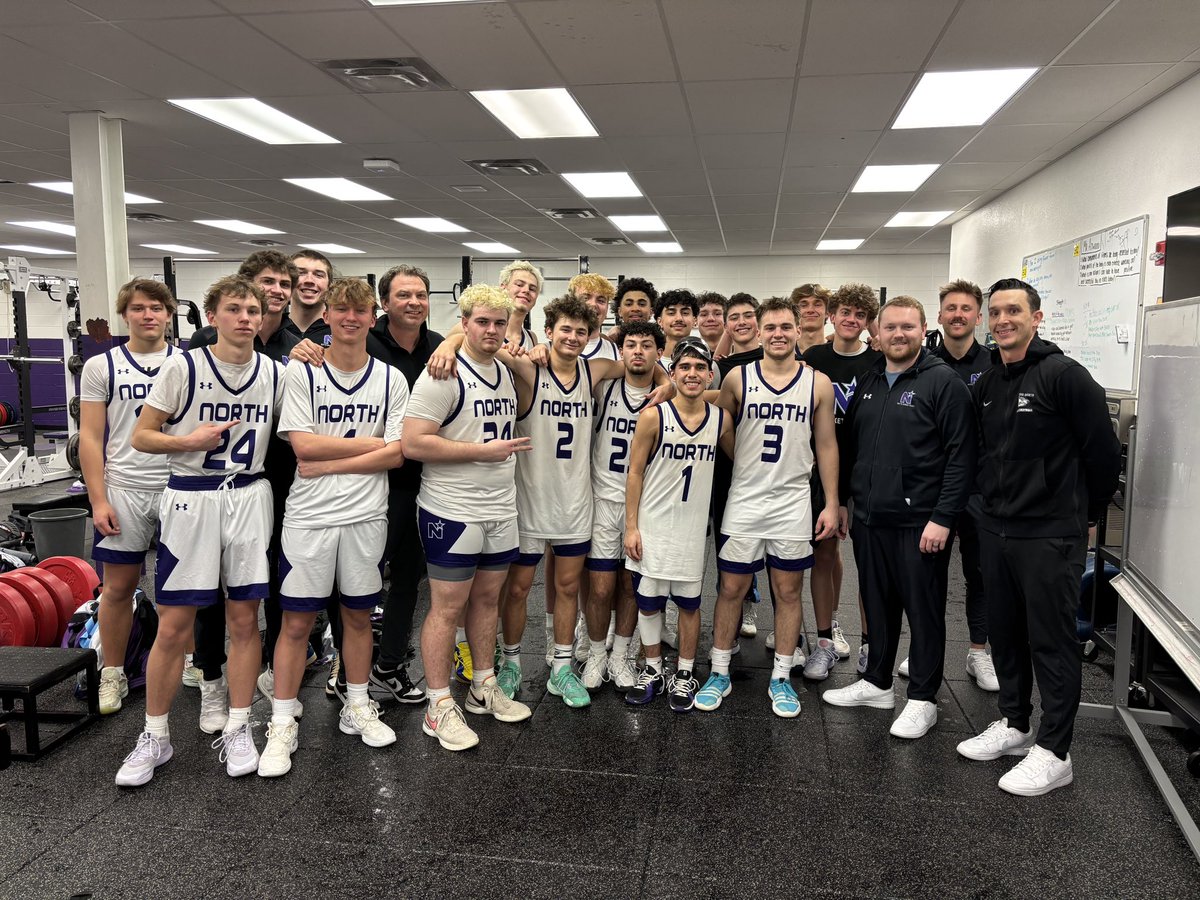 Northstars win 58-49 !!! Big stops and clutch shots help overcome a 12 point second half deficit next up at whitnall Friday night
