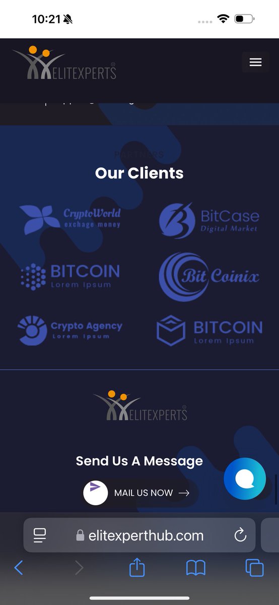 Mark Moss (@1markmoss) on Twitter photo Be careful out there, scammers are trying to get your $$ and they’re getting more creative.
<a href="/coinbase/">Coinbase 🛡️</a> reported having $65m+ taken over last quarter to social engineering schemes
This site popped up “Elite Expert Hub” using my picture and lots of others including my partners in Be careful out there, scammers are trying to get your $$ and they’re getting more creative.
<a href="/coinbase/">Coinbase 🛡️</a> reported having $65m+ taken over last quarter to social engineering schemes
This site popped up “Elite Expert Hub” using my picture and lots of others including my partners in