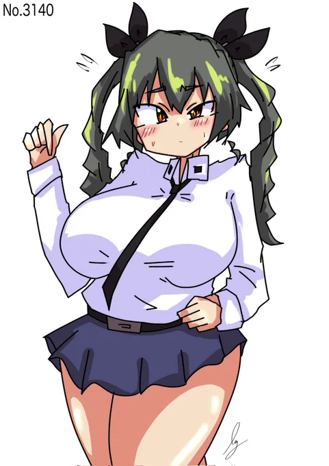 [汗汗アンチョビ]#1日1ドゥーチェ 