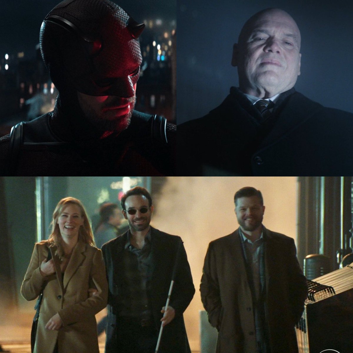 Electroalces's tweet photo. El debut de Daredevil Born Again es simplemente brutal y espectacular. El regreso de la serie no se anda con rodeos y te mete a una trama sumamente densa, desgarradora y oscura. Que inició más chingón para una serie de Marvel. Muy bien logrado. BRAVO 👏 
#DaredevilBornAgain https://t.co/iD6dTooGaW