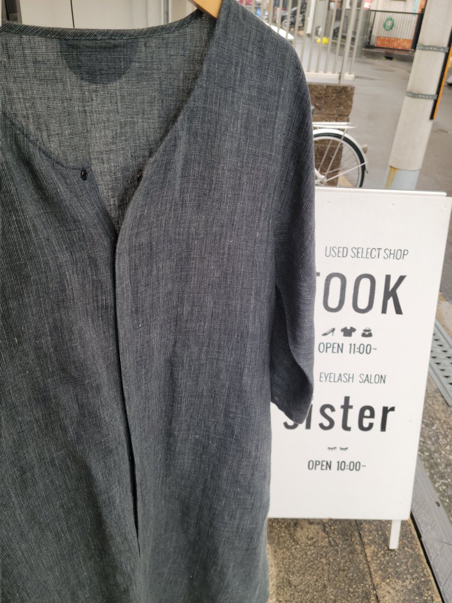 fook_an's tweet photo. JURGEN LEHL
ヨーガンレール
リネンワンピース

close１７:００
今週もたくさん商品が入荷しました。 https://t.co/uTDaMHeoJV