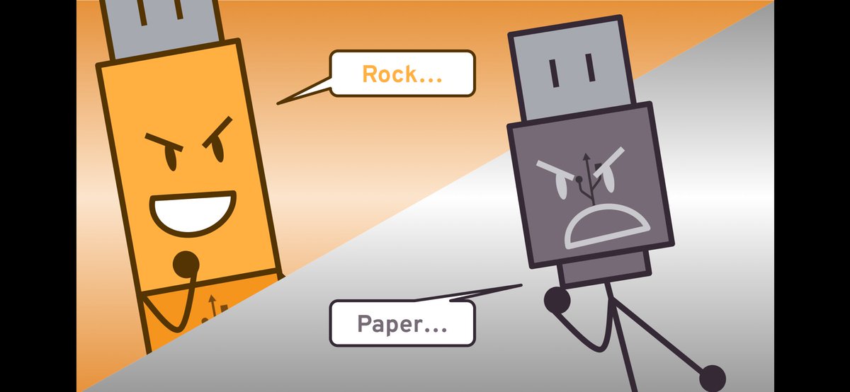 SCW_064's tweet photo. (USB | 06)

Rock,Paper,Scissors!

#objectoc #objectocs #objectsonas #oc #osc #objectshowcommunity 

(1/3) https://t.co/WeTWrhPVds