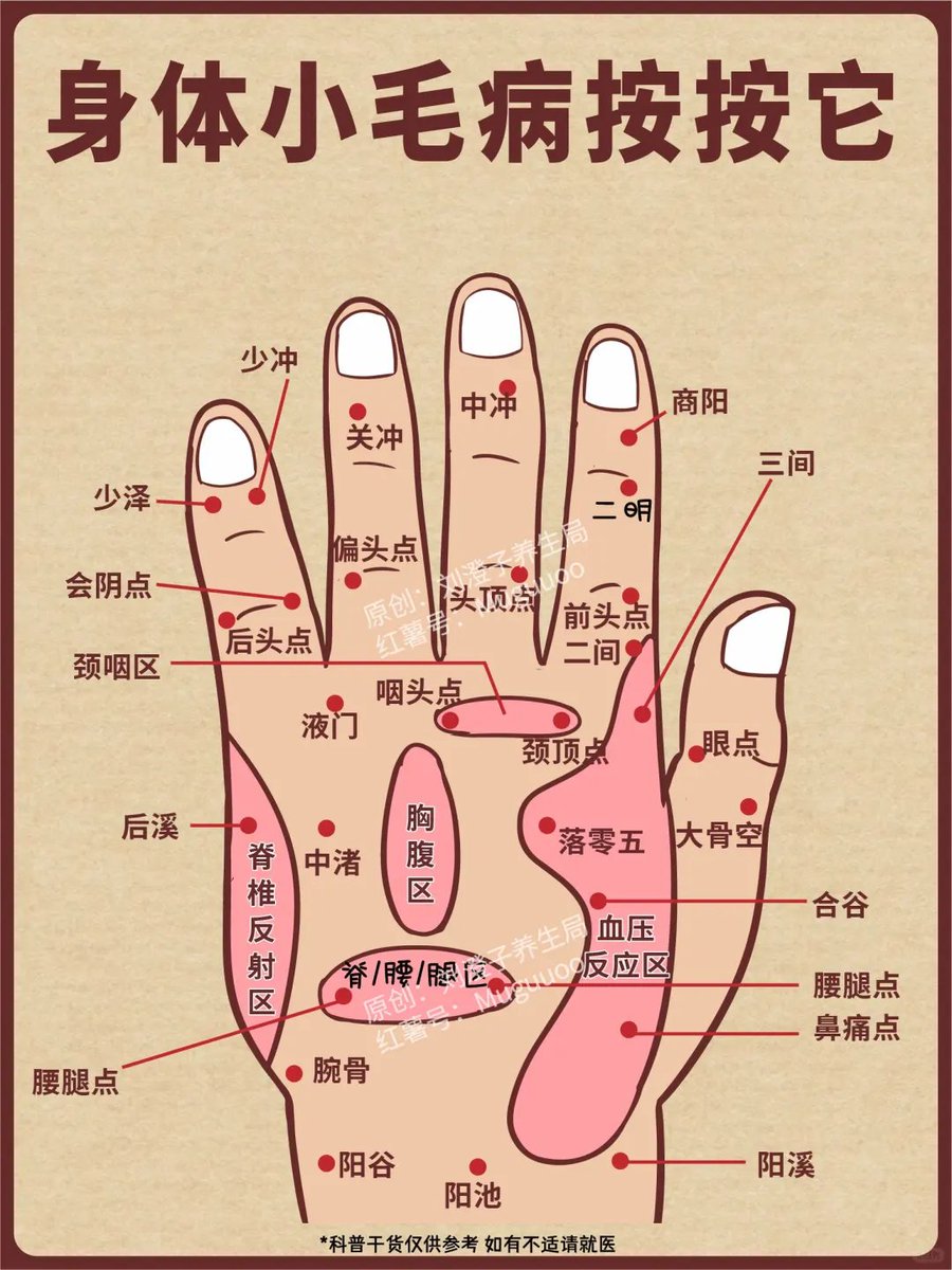 snakeNHX's tweet photo. 码住🔥手部反射区，哪里不舒服就按哪里❗️
画了好久，赶紧发出来和大家学习📑  ps：仅供参考学习，如有不适请就医！ #中医养生 #穴位养生 #养生 #健康科普 #健康养生 #手部按摩 #经络疏通 #手指操 #养生小知识 #中医 #生活需要分享欲 #疏通经络对人体的好处 #经络疏通 #十二经脉循行 #五脏六腑的功能 #锻炼手指对大脑的好处 #了解自己的身体 #经络