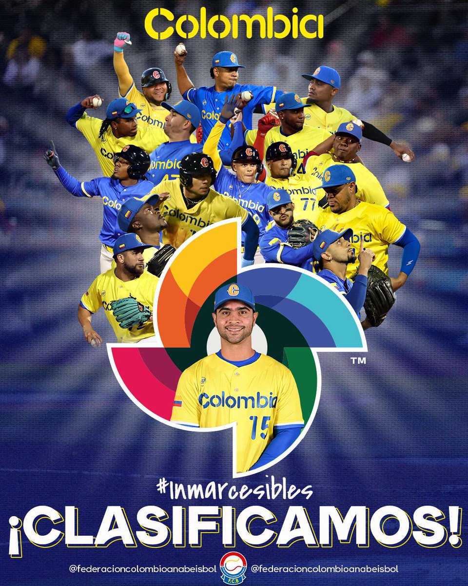 Gracias Colombia y gracias a nuestros peloteros y staff que colaboraron con esta gesta ¡Yo soy mundial, como mi selección!🇨🇴🐊