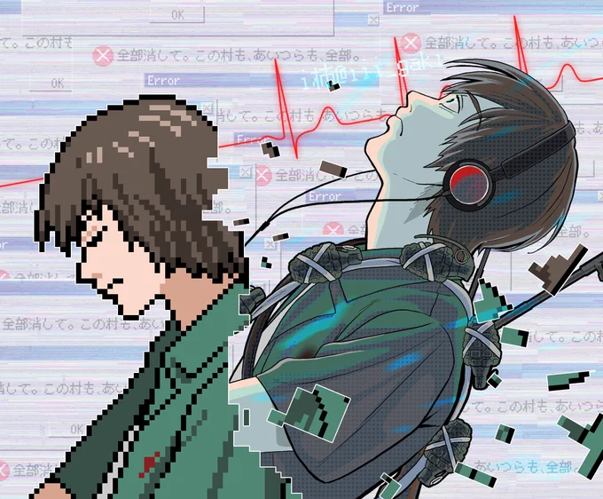 過去に描いた絵の再掲ーー