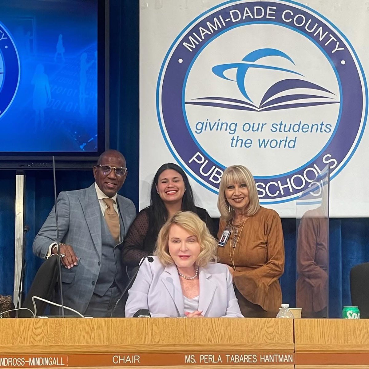 We have lost an incredible leader and friend. Ms. Perla Tabares Hantman was a champion for children and education.  Rest in peace dearest Madam Chair.