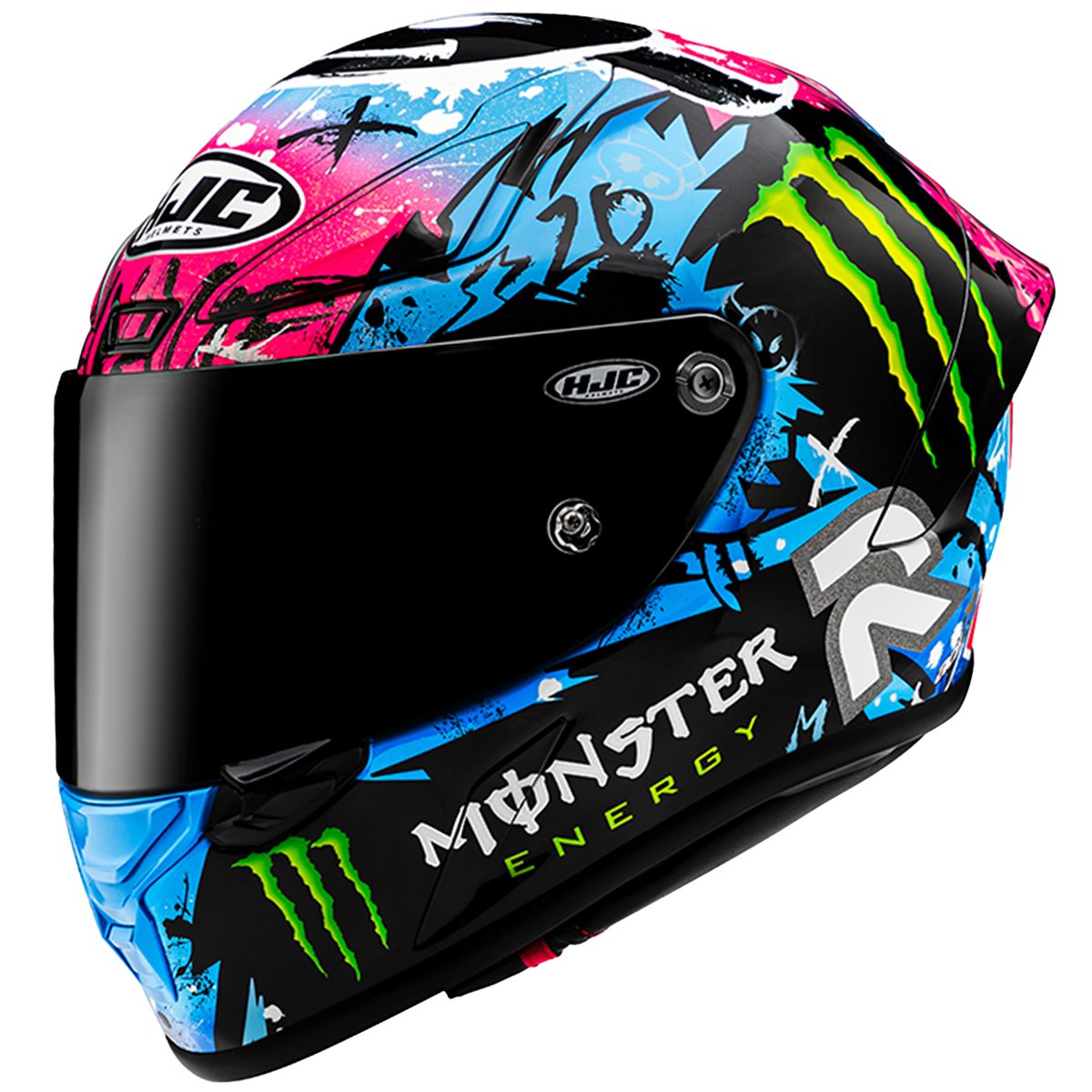 新世代ヒーローモデル 高品質ヘルメット1：1可着用 New Products】 HJH258 RPHA 1N QUARTARARO LE MANS SP 2024 ファビオ