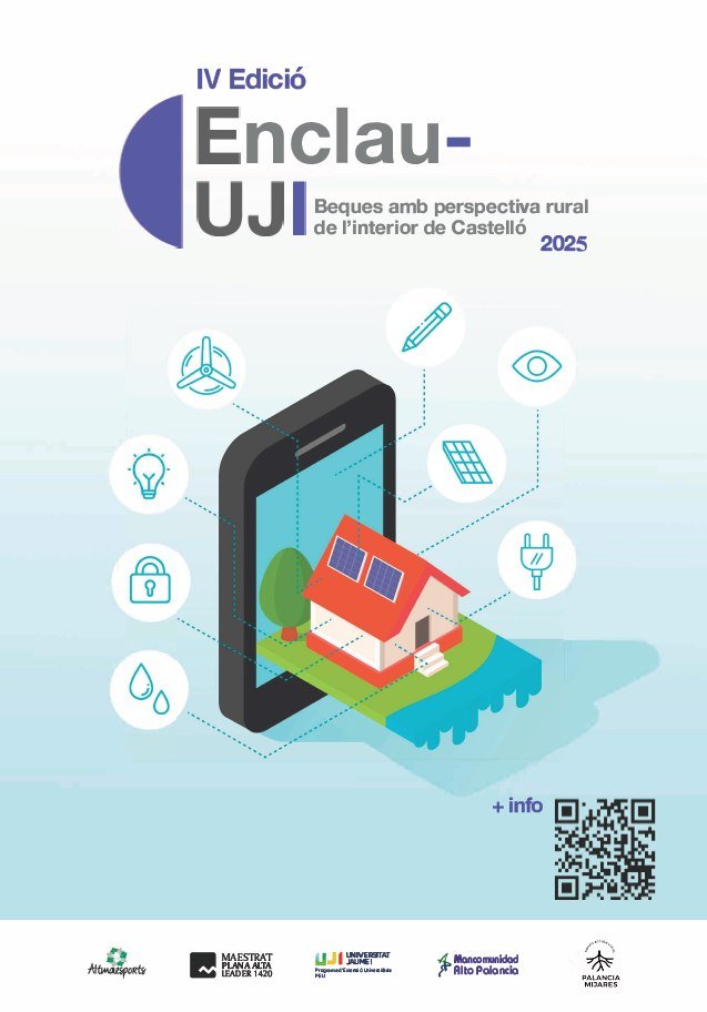 🔝 Un any més, el GAL Altmaesports Leader participa en les beques Enclau-Rural 

📍 El termini acaba el proper divendres 7 de marzo.

ℹ️ Ací teniu tota la informació!

👉 Bases a: uji.es/seu/info-adm/t…