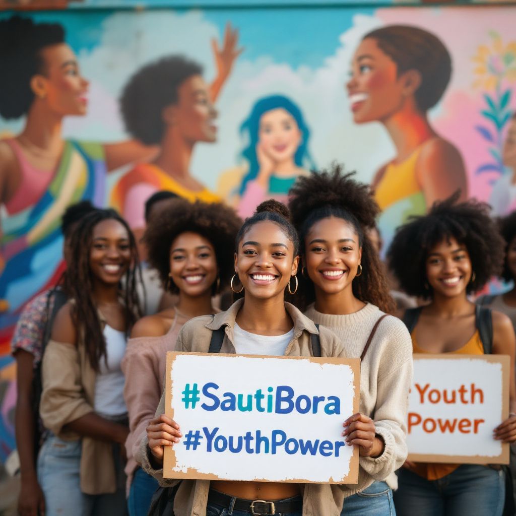 SautiBoraInit's tweet image. Hey Fam,
Welcome to SBI!
We’re all about safe spaces, empowerment, and real change. Whether it’s wellness, rights, or just a community that gets you; we got you!
Let’s connect, vibe, and build a future where we all thrive. Your voice matters! Drop a thumbs up.
#SautiBora