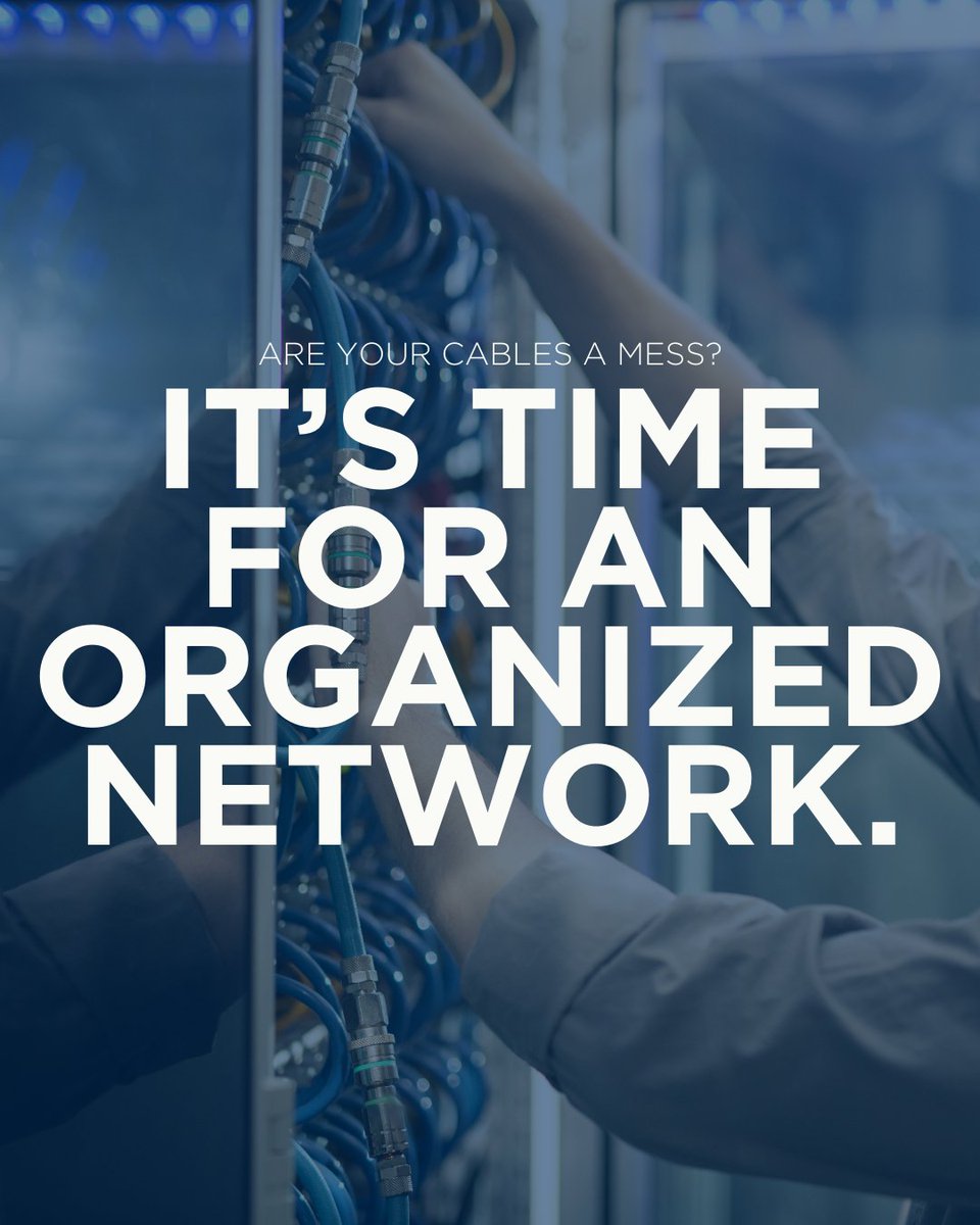 PremierNetworx's tweet image. Is your network a tangled mess? 🤯 An organized network is crucial for faster speeds, fewer disruptions, and easier troubleshooting. Let us help you get organized today. 📲 #PremierNetworx #StructuredCabling #NetworkOptimization #EfficiencyMatter