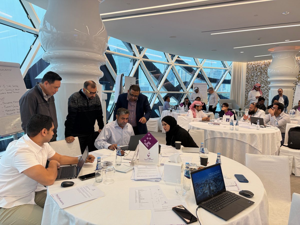 TAFAWOQ has just concluded the foundational course Applying Projects Controls. More than 30 participants from leading organisations gathered to exchange experience and learn new skills through group activities and interactive discussions.
Ramadan Kareem!