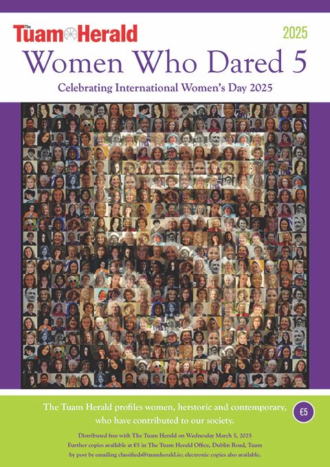 FREE in today’s Tuam Herald, a 176-page magazine celebrating International Women’s Day 
#LocalNewsMatters #tuamherald #localnews #Tuam #InternationalWomensDay2025