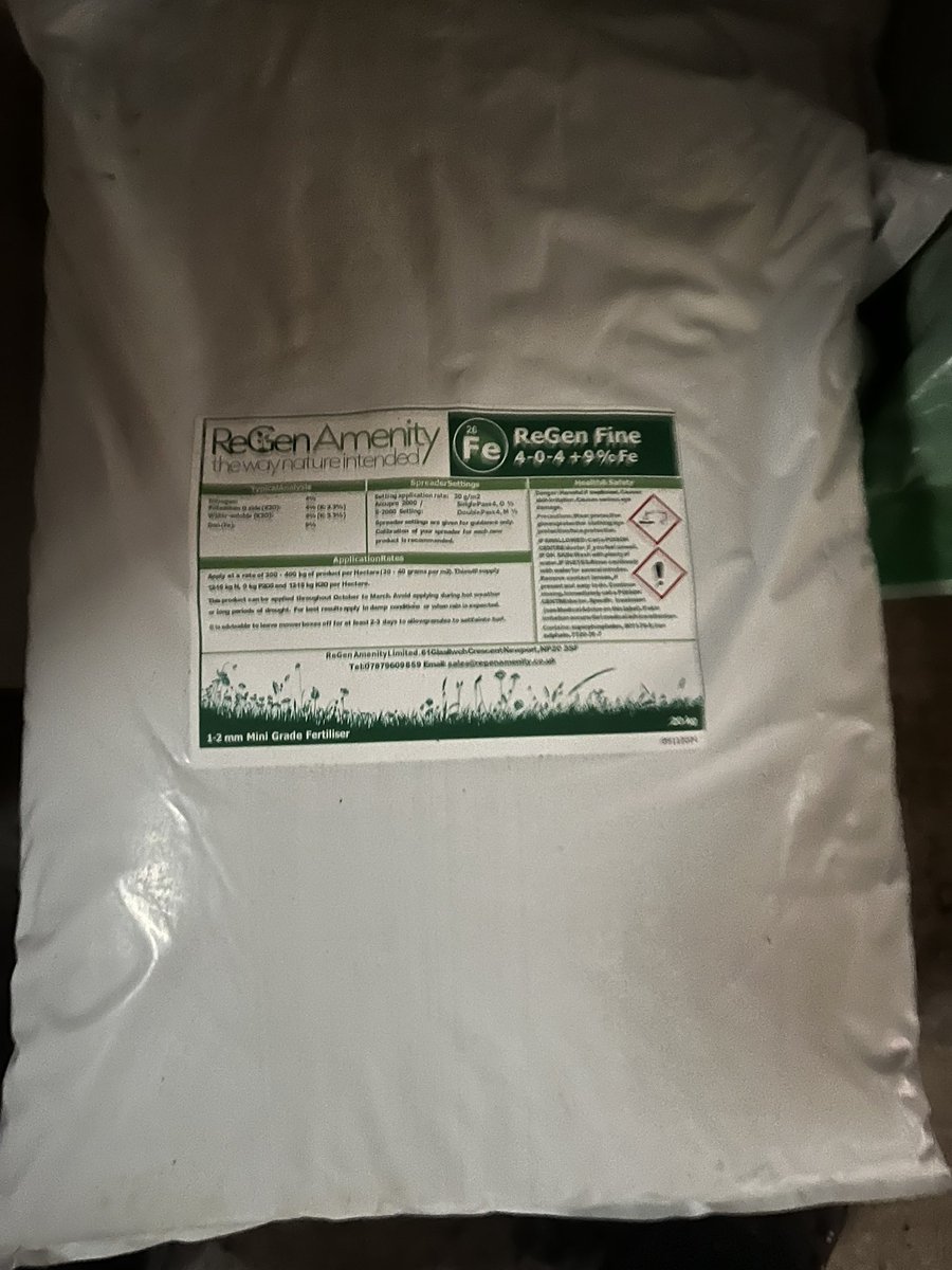 Starting to finally get some warmer weather! Greens getting a 2nd cut this week ⛳️

Can already see the difference after our fertiliser application, trying out something new this year with an earlier application!💪 <a href="/DavidCheape/">greenkeeper1982</a> really happy with the products from <a href="/Greentech_Ltd/">Greentech Sportsturf</a>