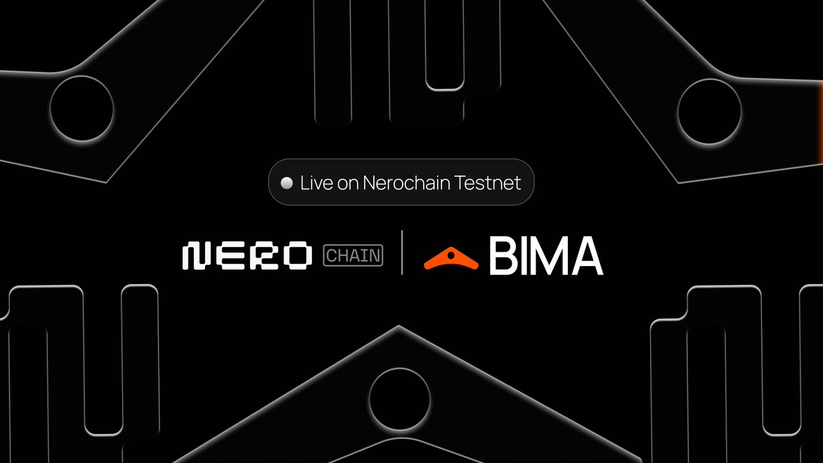BIMA is now live on the <a href="/Nerochain_io/">NERO Chain</a>  Testnet ♡ 

Unlocking Bitcoin-backed liquidity on one of the most flexible and scalable blockchain ecosystems. 

Here's what you need to know 🧵
