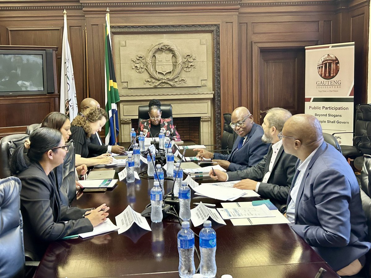 Morakane Mosupyoe (@morakane_) on Twitter photo Today, <a href="/AuditorGen_SA/">Auditor-General South Africa</a> conducts a critical workshop for <a href="/GPLegislature/">GPLegislature</a> aimed at strengthening oversight institutions. This engagement reinforces our commitment to transparency, accountability, and good governance.
#StrengtheningOversight #AccountabilityInAction #GoodGovernance Today, <a href="/AuditorGen_SA/">Auditor-General South Africa</a> conducts a critical workshop for <a href="/GPLegislature/">GPLegislature</a> aimed at strengthening oversight institutions. This engagement reinforces our commitment to transparency, accountability, and good governance.
#StrengtheningOversight #AccountabilityInAction #GoodGovernance