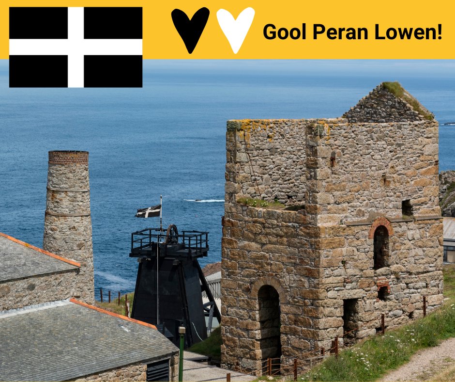 cornishmining (@cornishmining) on Twitter photo 🖤🤍Gool Peran Lowen! 🖤🤍
Happy St Piran's Day from all of us at the <a href="/CornishMining/">cornishmining</a> World Heritage Site
#stpiransday #cornwall #celebrate #cornish
📷 Image - Levant Mine (c) Ainsley Cocks 🖤🤍Gool Peran Lowen! 🖤🤍
Happy St Piran's Day from all of us at the <a href="/CornishMining/">cornishmining</a> World Heritage Site
#stpiransday #cornwall #celebrate #cornish
📷 Image - Levant Mine (c) Ainsley Cocks