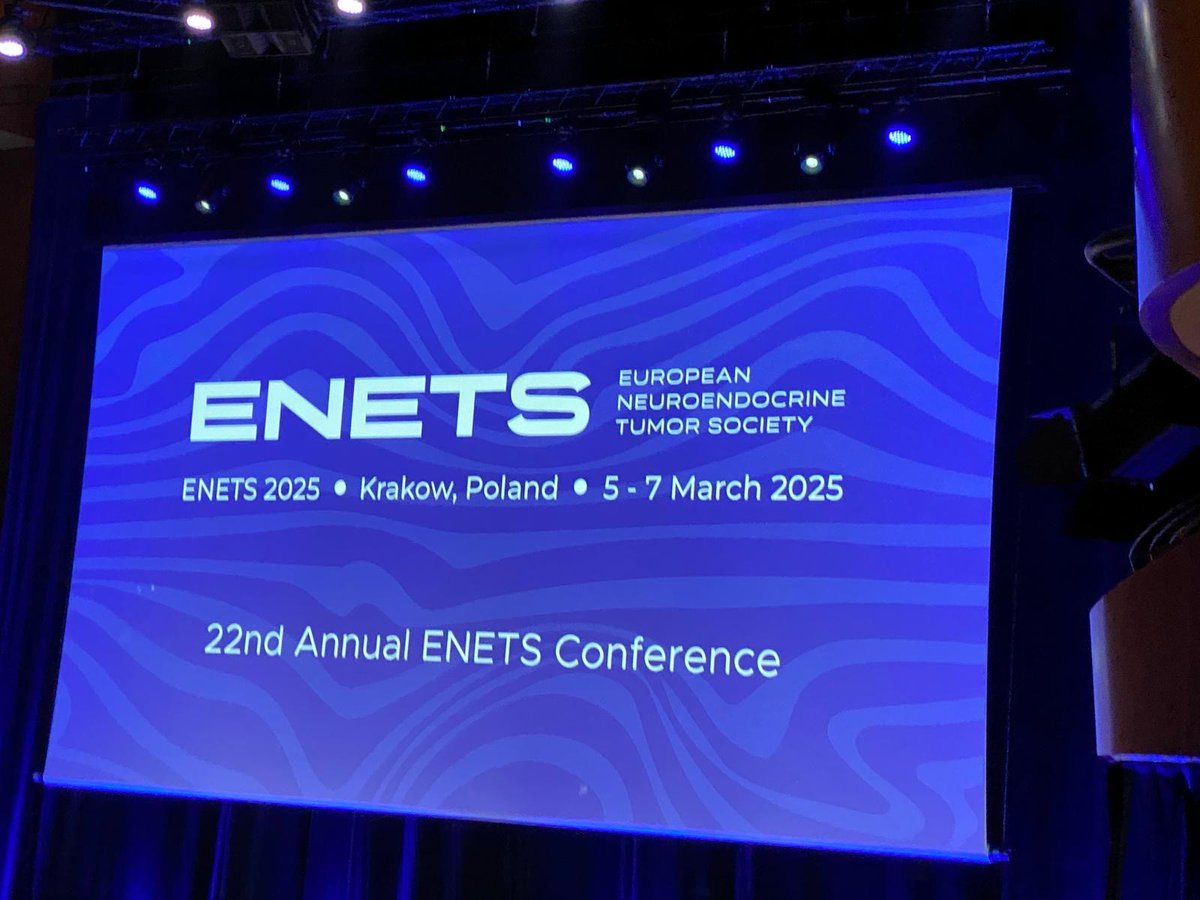 Delighted to be at #ENETS25 today and looking forward to seeing fellow patient advocates again, at this year's conference. We'll be reporting back on new developments, research, clinical trials and updates for our neuroendocrine cancer community. <a href="/ENETS_ORG/">ENETS 🦋 @enets.org</a> <a href="/netcancerday/">NET Cancer Day</a>