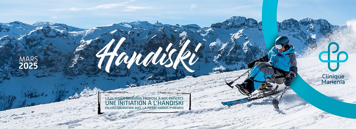 🚀Tout schuss pour la clinique Marienia!
On souhaite tout le bonheur à nos patients qui vont rejoindre La Pierre Handis Pyrénées pour une initiation à ce vrai plaisir de glisse qu’est l’handiski!
🎿⛷️❄️👩🏼‍🦽‍➡️🧑🏽‍🦽
<a href="/Clariane/">Clariane</a> <a href="/Inicea_Sante/">Inicea</a> <a href="/KorianFrance/">Korian France 🇫🇷</a> 
#handiski #marienia