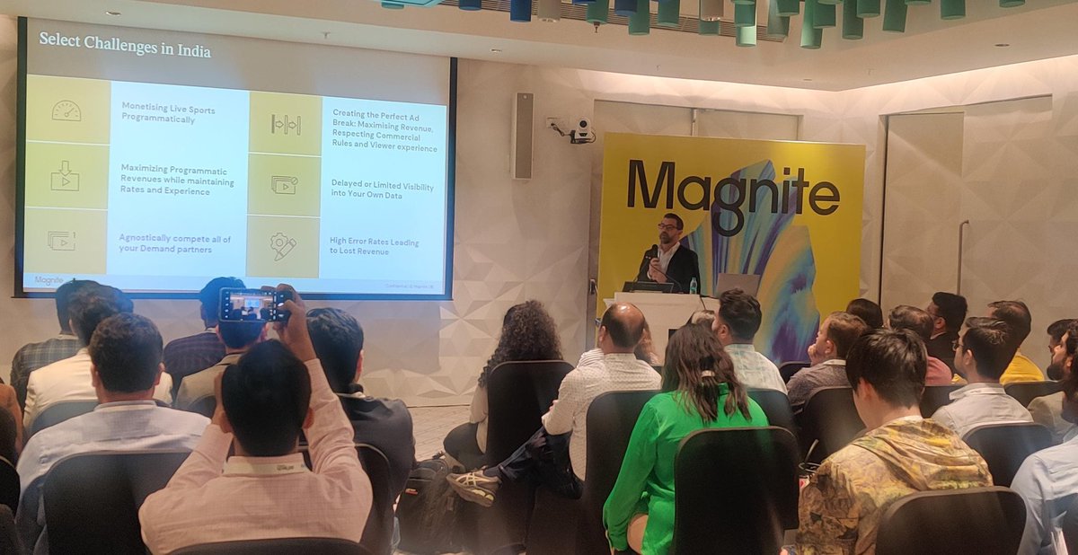 adtechIndia's tweet image. Jonas Olsen from @magnite dives into the key challenges in India and the Tech Toolkit solutions that solve for these challenges in his insightful session on &apos;The Tech Toolkit for TV&apos;s Future&apos; at ad:tech 2025.

 #adtechIN #adtech2025 #adtechIndia  #digitalmedia #technology