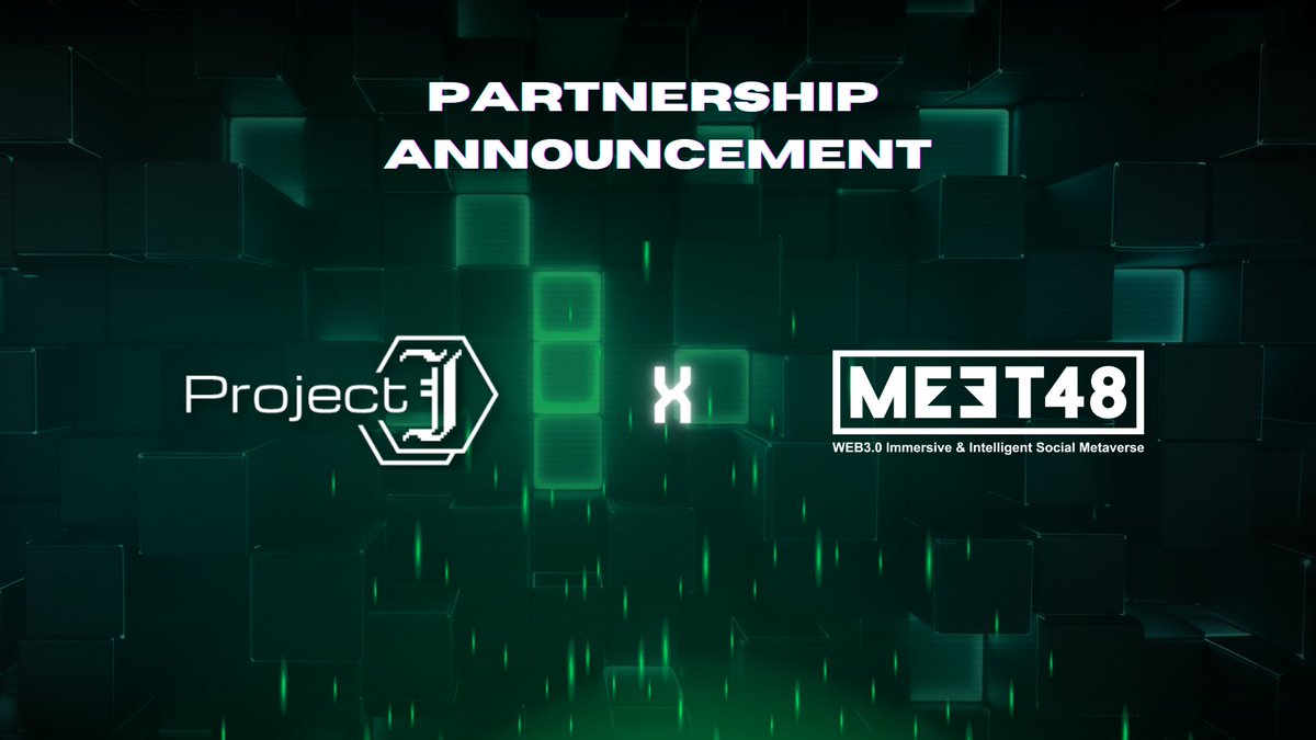🚀 Project J x MEET48 – A game-changing collaboration! 🤝✨

We’re excited to join forces with <a href="/meet_48/">MEET48</a> , a cutting-edge Web3.0 AIUGC Social Metaverse! 🌍🚀 This partnership will unlock new opportunities, drive deeper engagement, and bring fresh innovations to both communities.