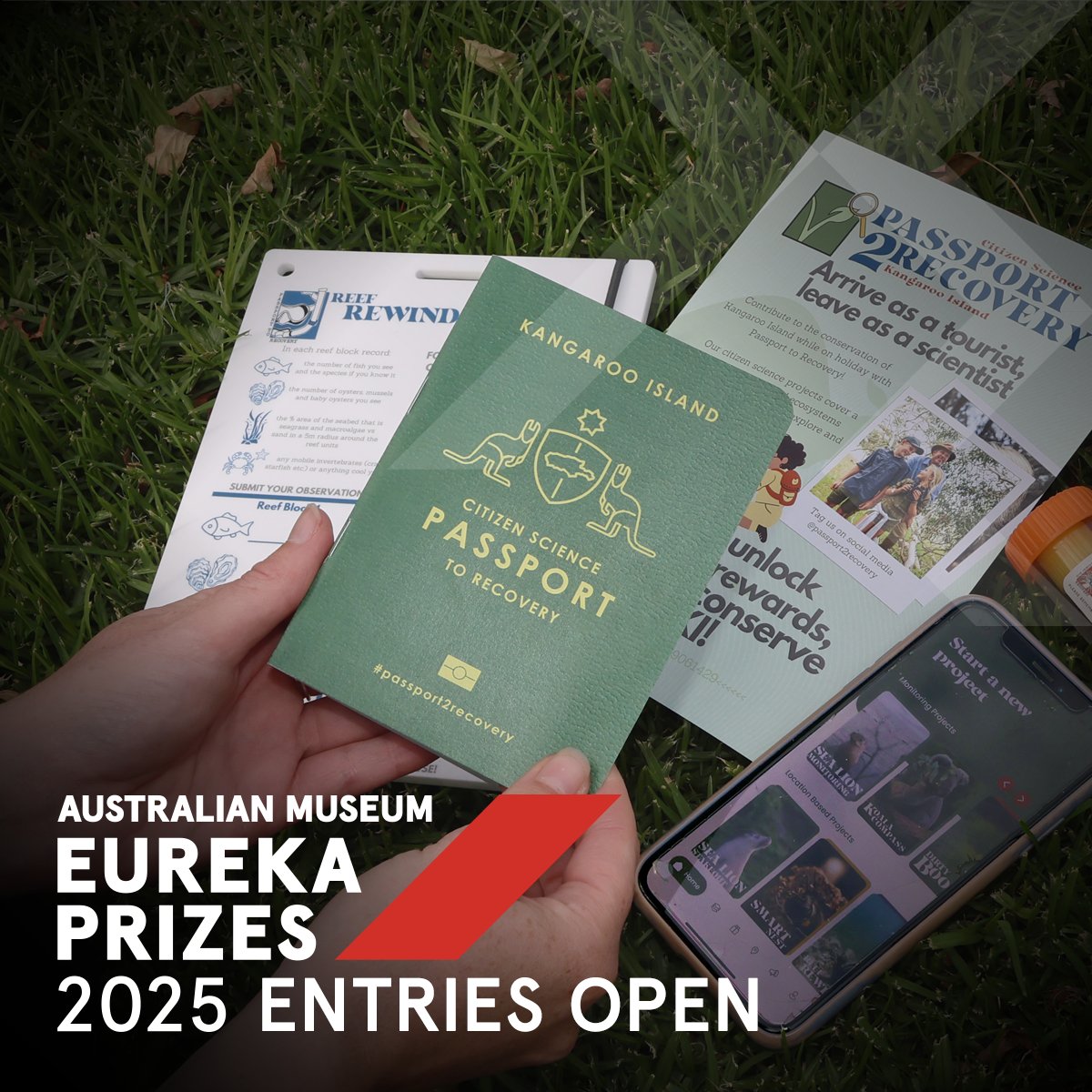 📢 Attention, citizen scientists! 

Entries to the @ScienceGovAU @IndustryGov Eureka Prize for Innovation in Citizen Science are now open. 

Initiatives of all sizes are encouraged, including those that have a localised community focus. 

Learn more: australian.museum/get-involved/e…
