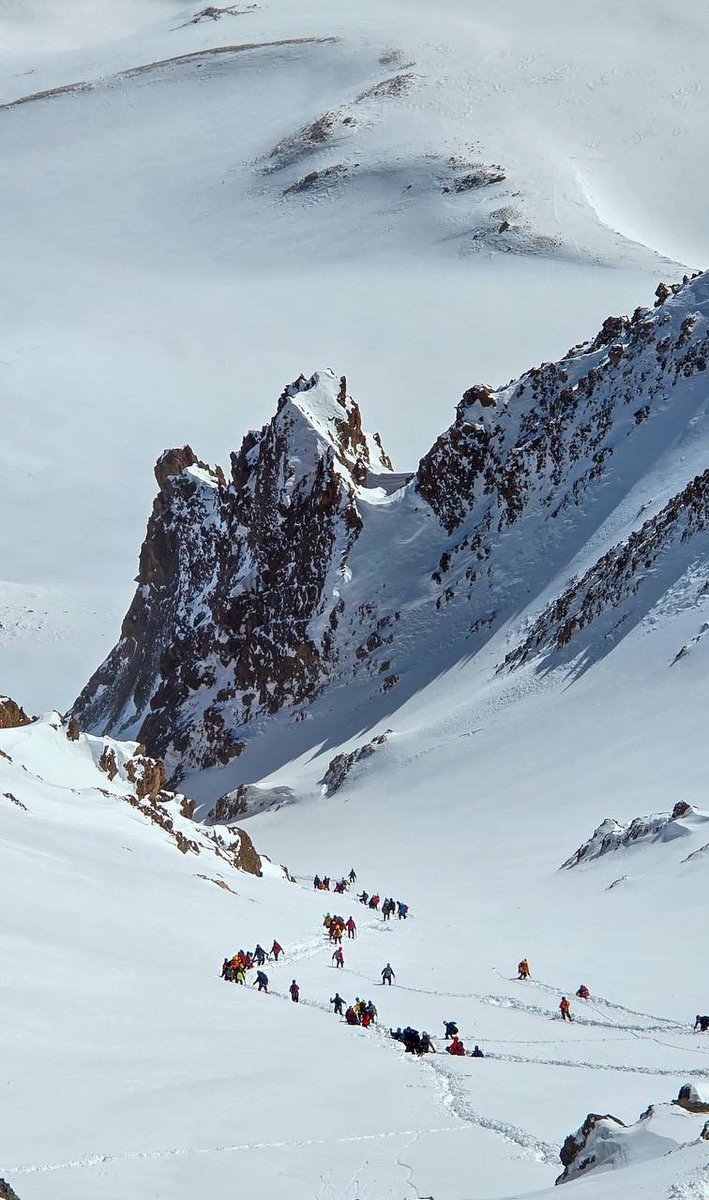 16.Uluslararası Erciyes Dağı Tırmanışı 160 dağcının katılımı ile gerçekleşti🧗‍♂️🏔️