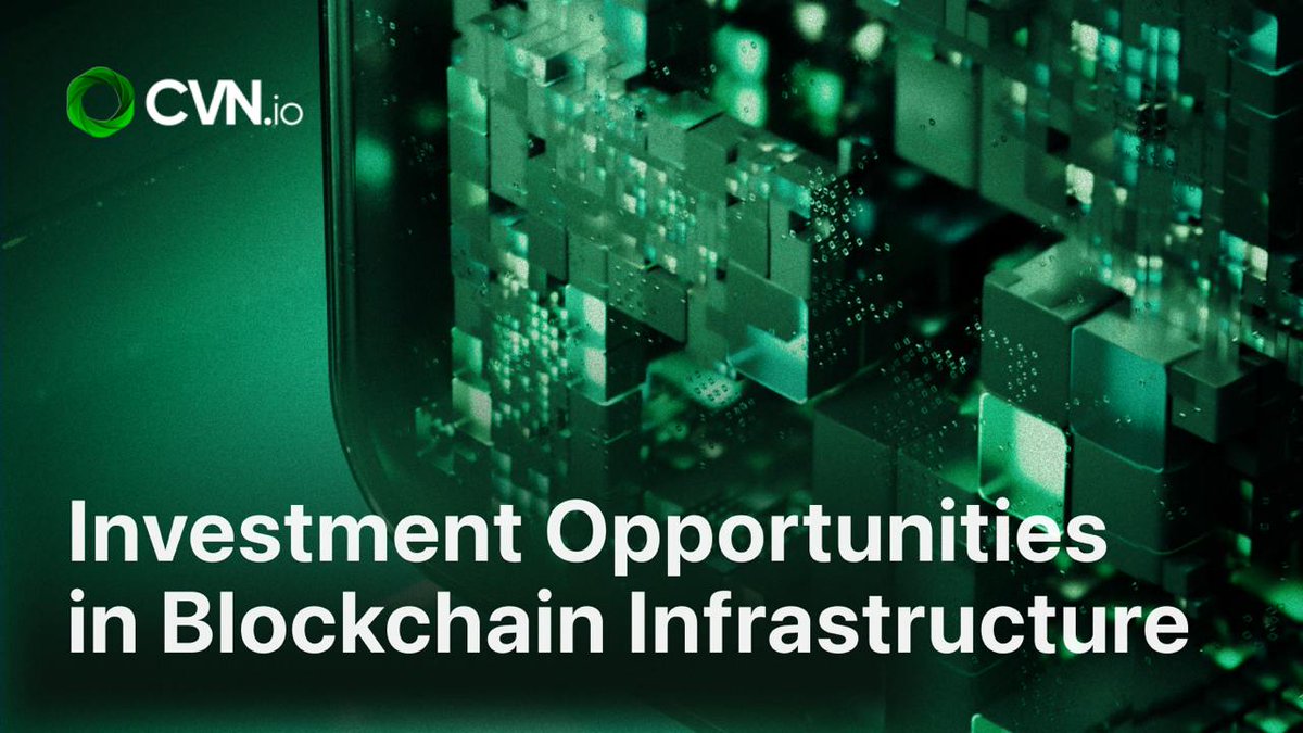 Investment Opportunities in Blockchain Infrastructure

Blockchain is the backbone of the future financial system. CVN Foundation invites investors to be part of building scalable, secure, and transparent blockchain infrastructure 
#BlockchainInvestment #FutureOfFinance #Crypto