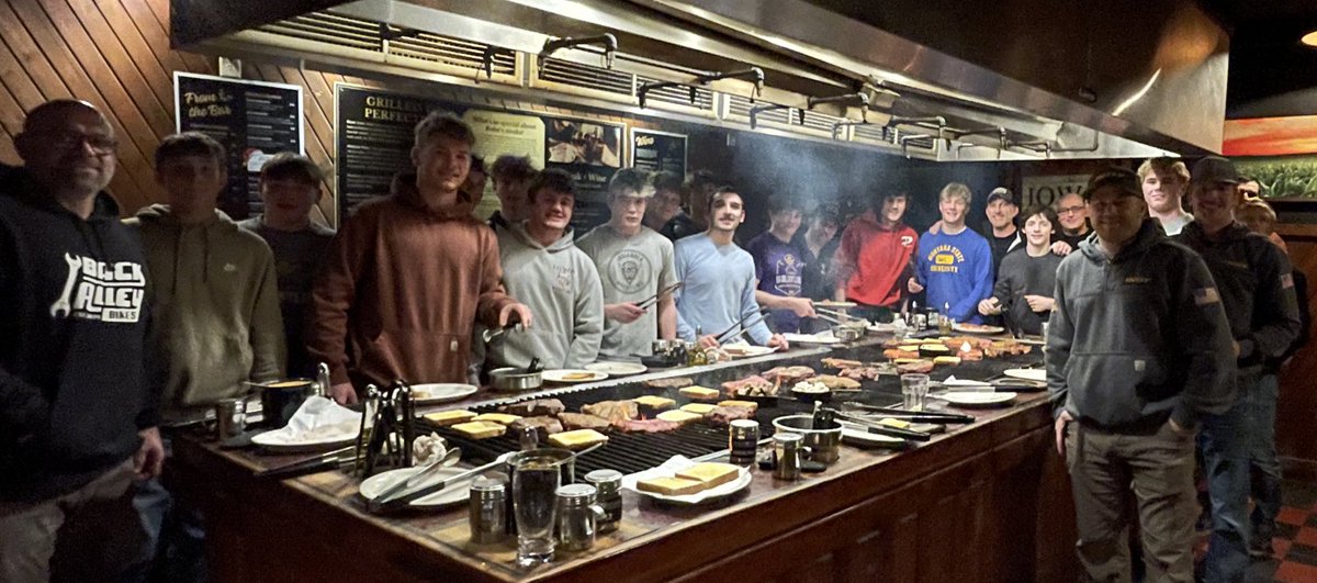 These 17 boys earned their 🥩‼️ 
2025 IRONMAN DINNER in the books. #NoExcuses